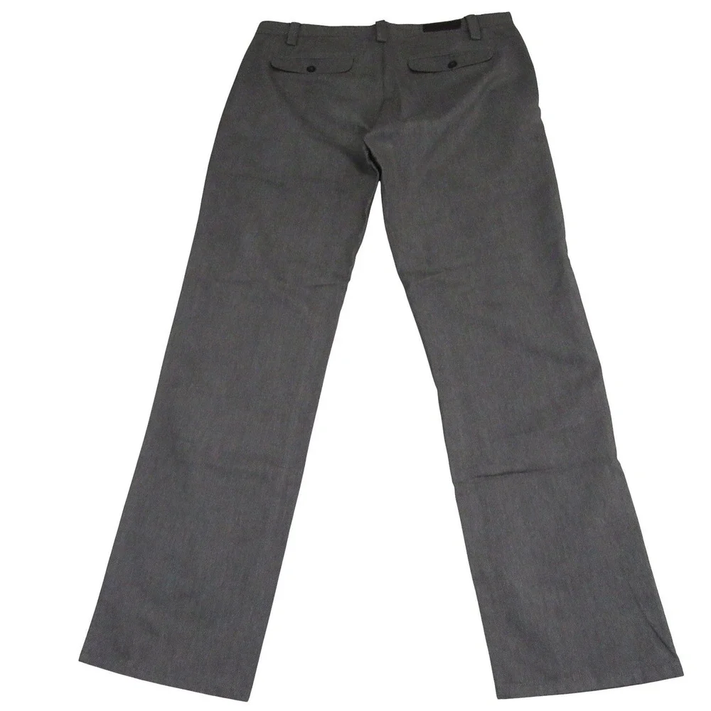 Marks and Spencer Autograph Mens Grey Straight Leg Chino‎ Pants 38x33 T17 09426